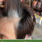 Champú de tinte para el cabello con burbujas de plantas
